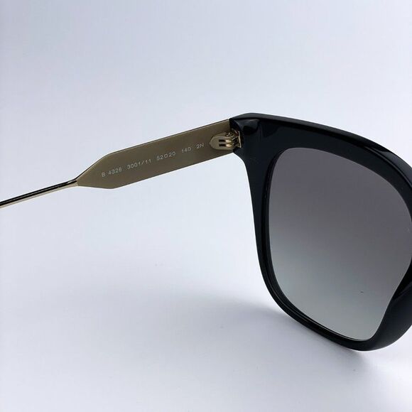 Burberry BE4328 EVELYN 300111 Sunglasses Black Gold Gray Gradient Butterfly main image 7